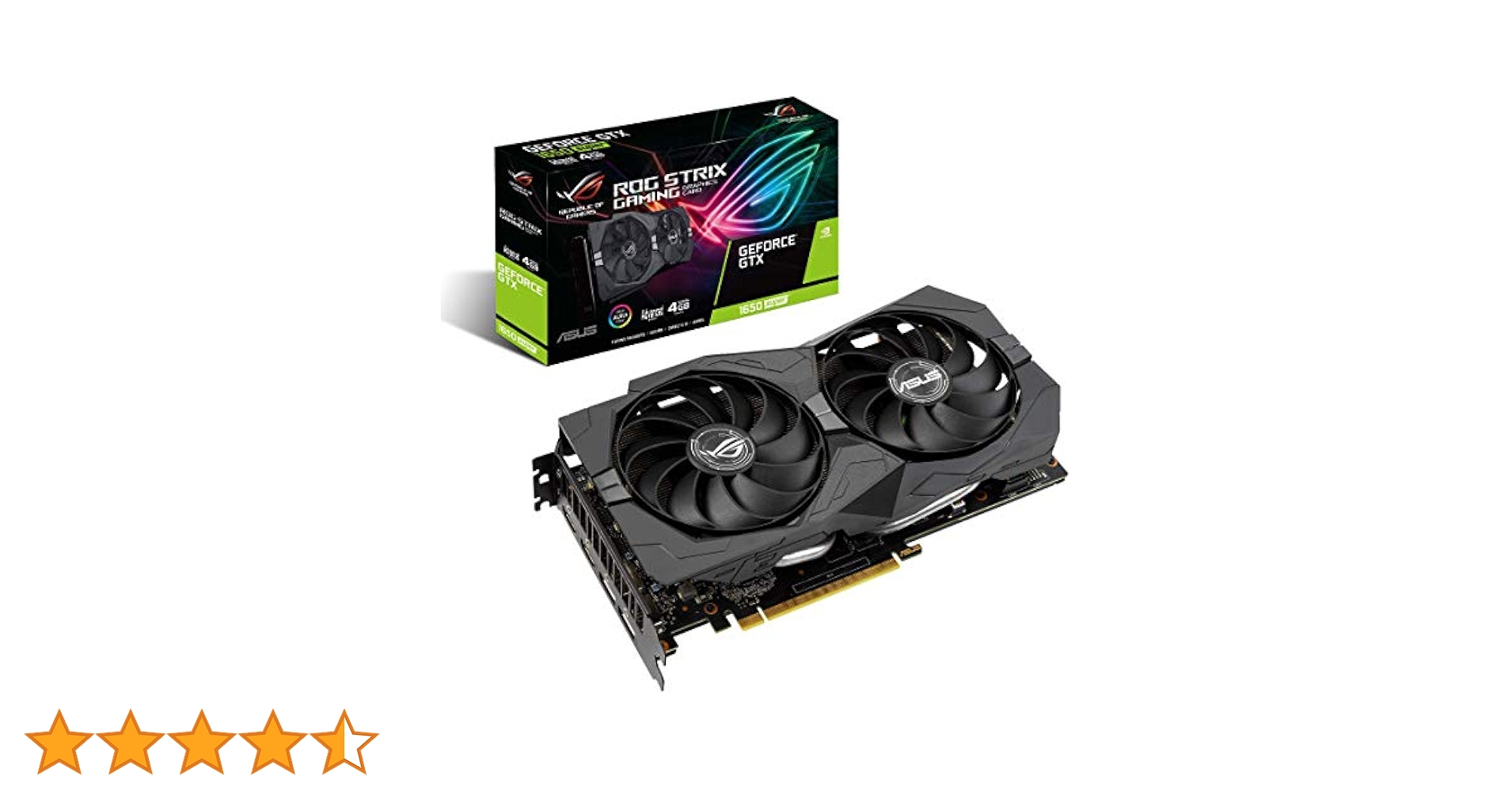 ASUS グラフィックボード GTX1650SUPER Amazon | ASUS ROG Strix GeForce GTX 1650 Super™ Advanced 4GB